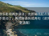 欧乐影视两步读法：先抓轴线起点是不是动了，再把导语拆成两句（读完更清醒）